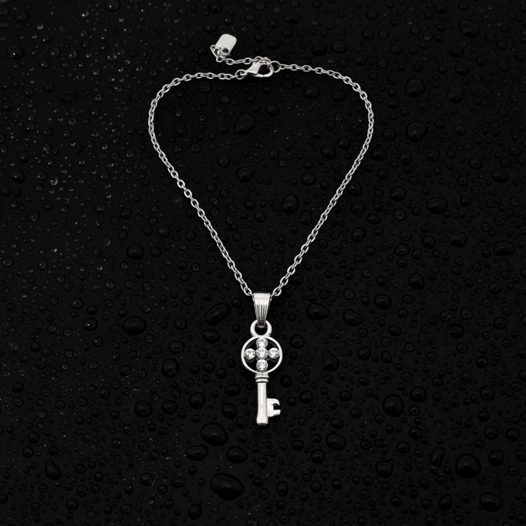 Black background with water droplets