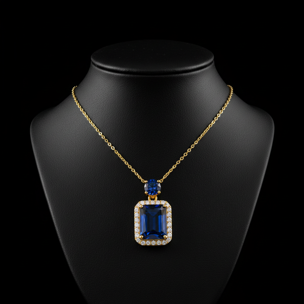 Blue - pendant stand