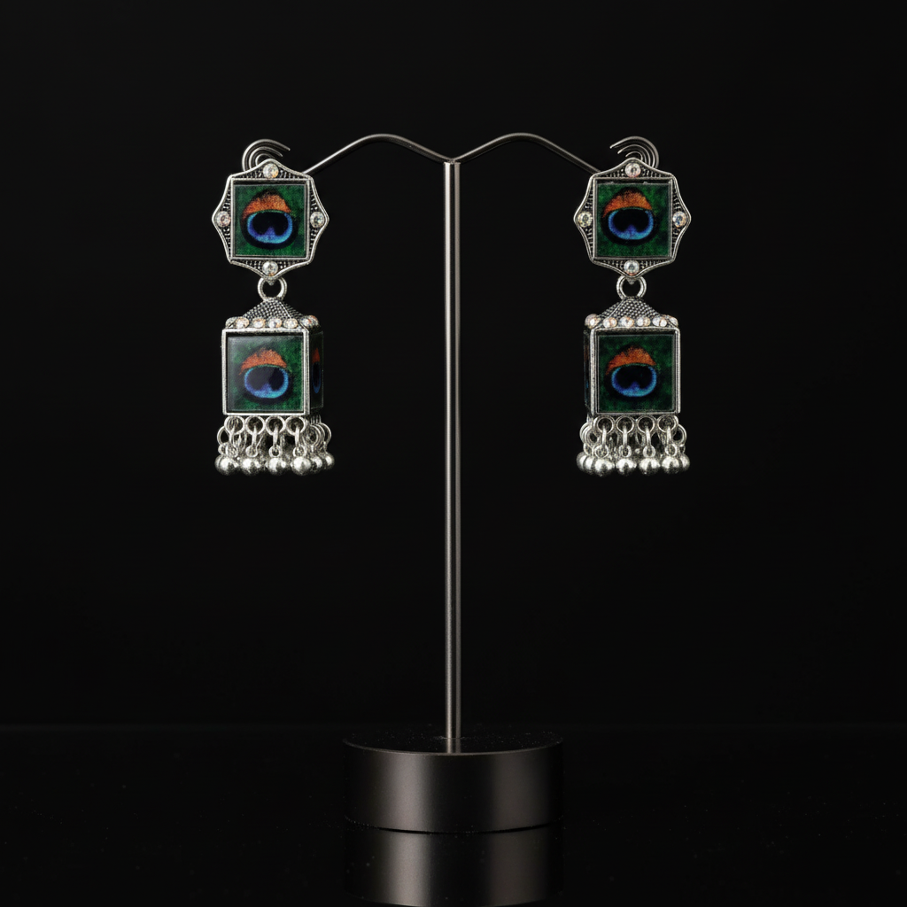 Jewelry stand - black background