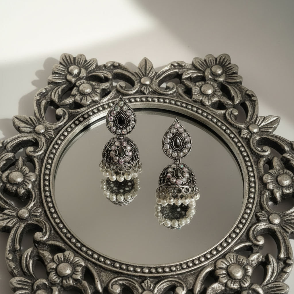 Mirror reflection - high contrast