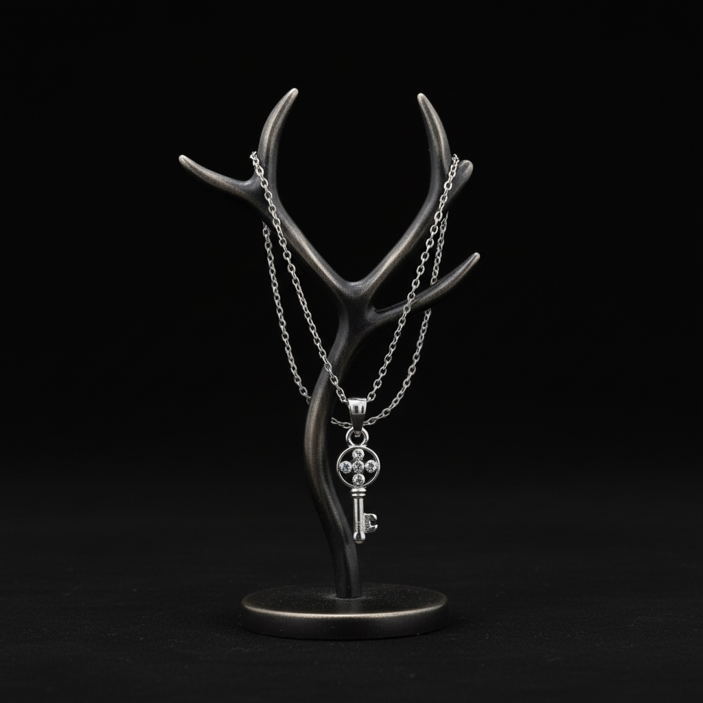 Pendant stand - black background